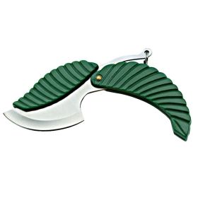 Multifunction Stainless Steel Leaf Shape Folding Pocket Knife Fruit Camping Outdoor Kitchen Tools Survival Knife (Green) Multifunction Stainless Steel Leaf Shape Folding Pocket Knife Fruit Camping Outdoor Kitchen Tools Survival Knife (Green)